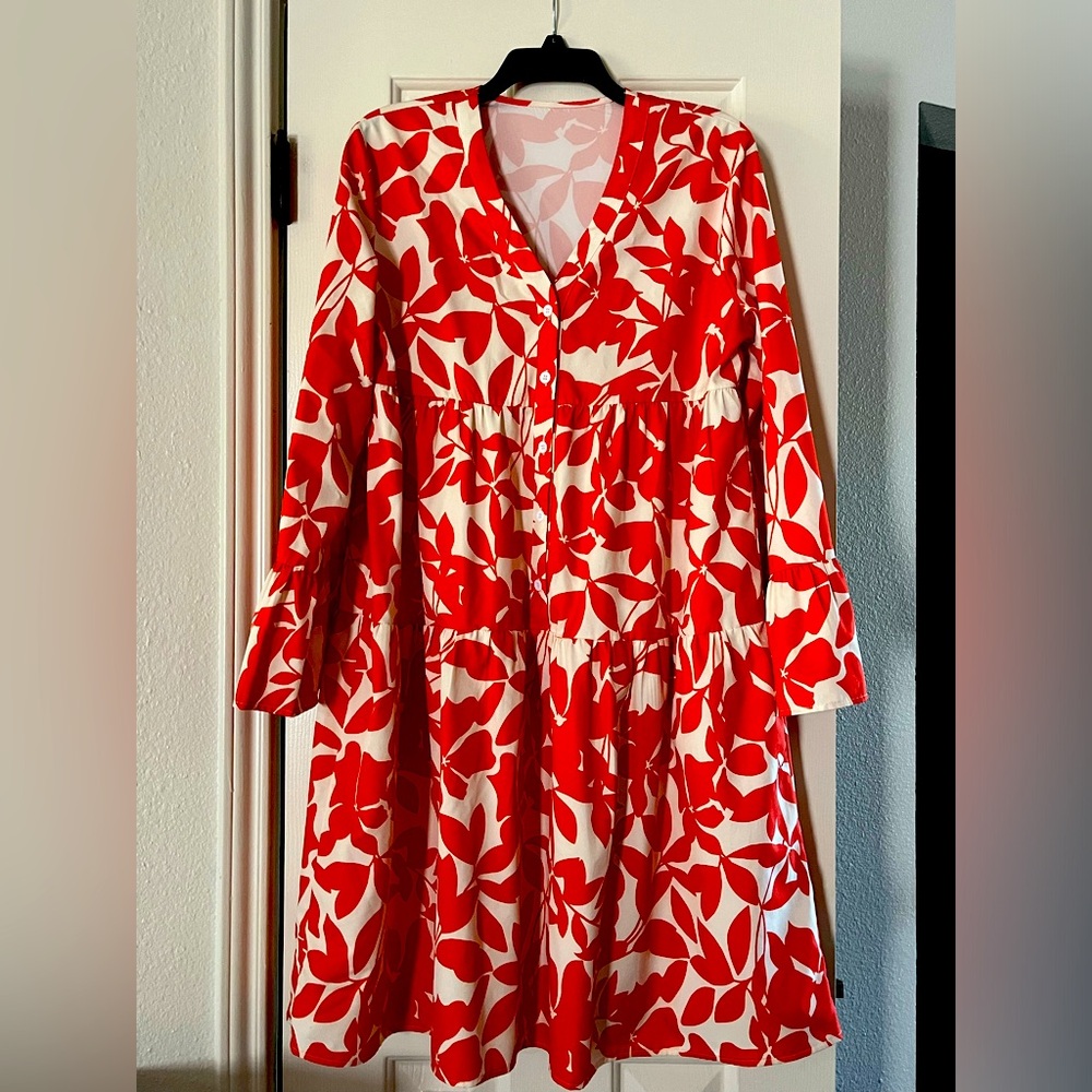 Fall SHEIN dress, large, gently worn once.